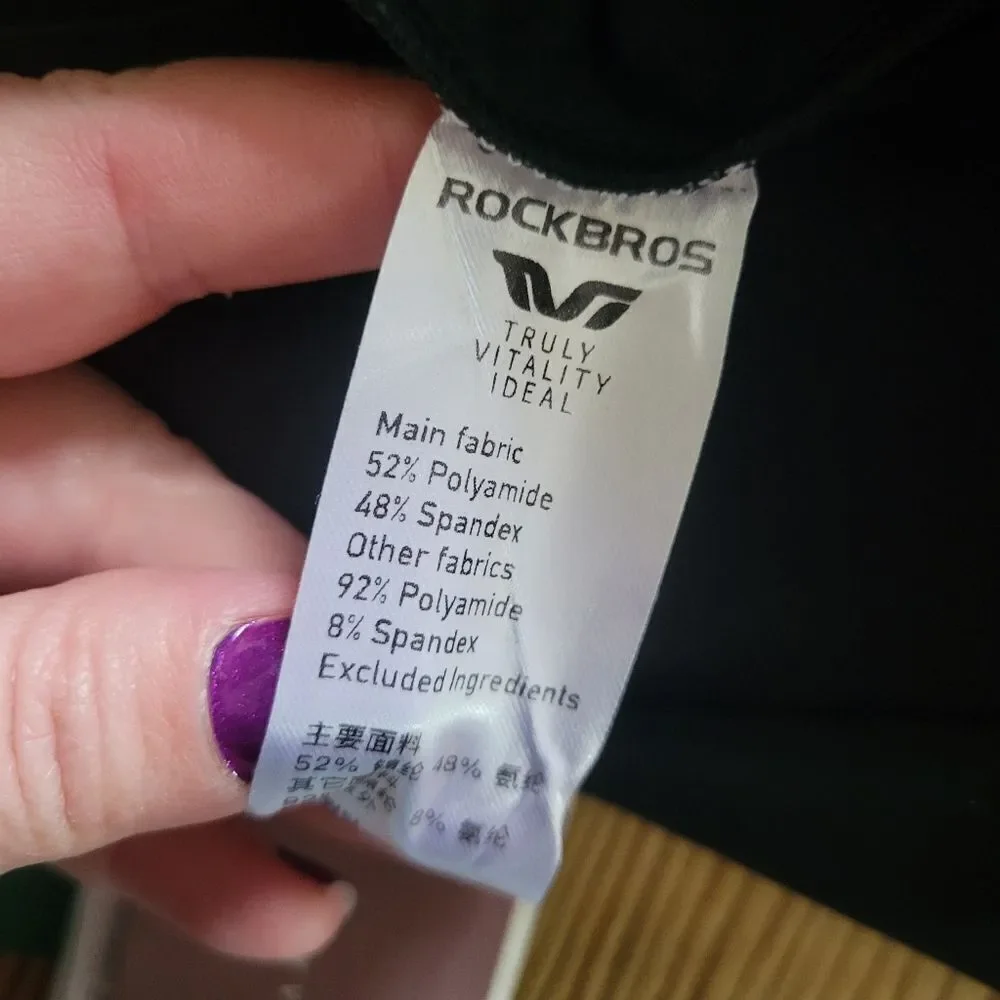 RockBros Dolomiti Padded Black Women's TVI Cycling Leggings - Picture 10 of 16